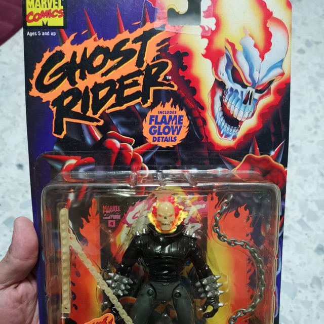 Authentic 1995 Toybiz Ghost Rider | Shopee Philippines