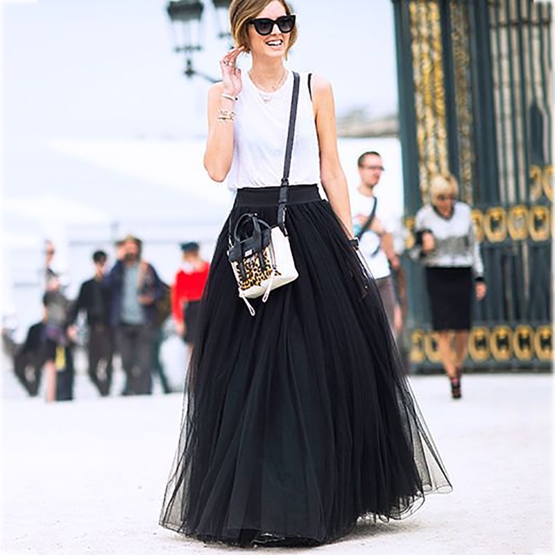 Long store tutu skirt