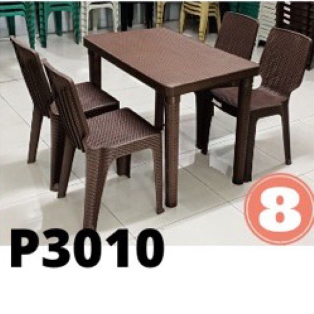 RATTAN TABLE SET 4 SEATERS METRO MANILA AND BULACAN AREA ONLY