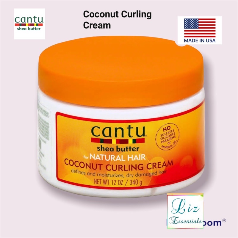 Cantu Shea Butter Coconut Curling Cream 370g Shopee Philippines 5771