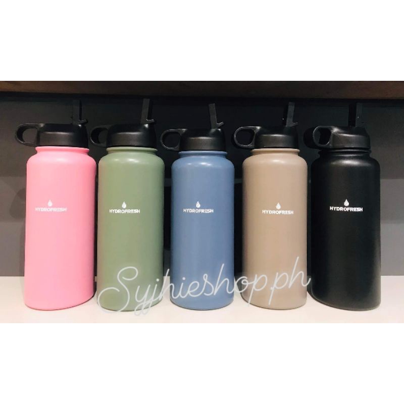 Hydrofresh Vacuum flask Tumbler V6 with straw|1L ORIGINAL | Shopee ...