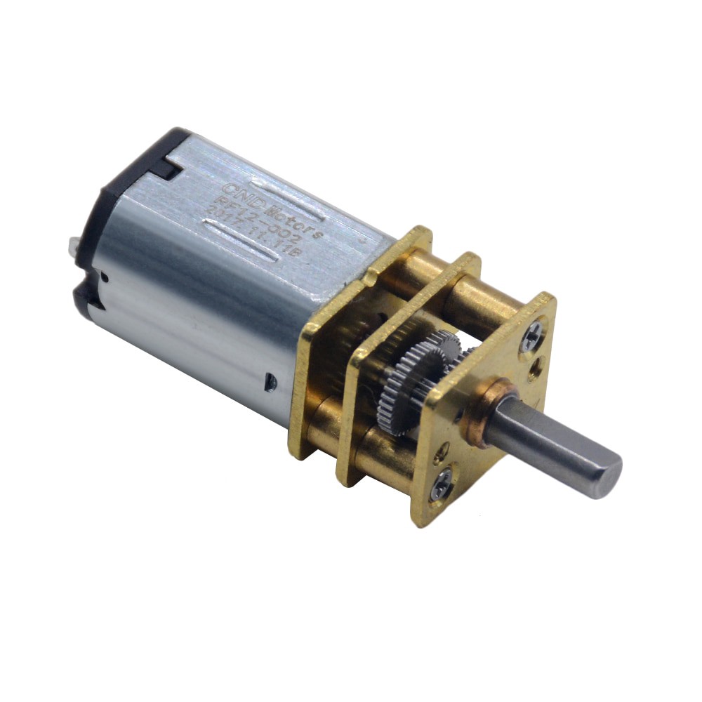 DC 3V/6V/12V N20 Mini Micro Metal Gear Motor with Gearwheel DC Motors ...