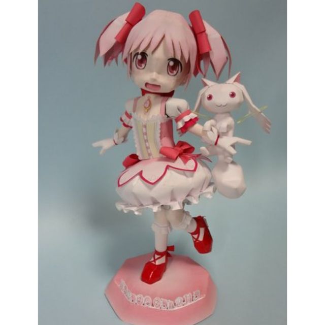 Anime girl paper model [Puella Magi Madoka Magica] Madoka Kaname ...