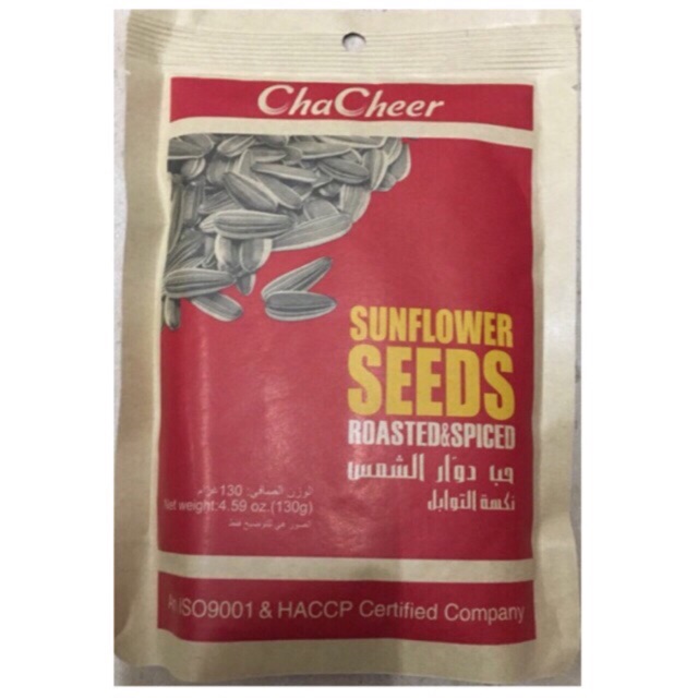 ChaCheer Sunflower Seeds Roasted & Spiced 130g Shopee Philippines