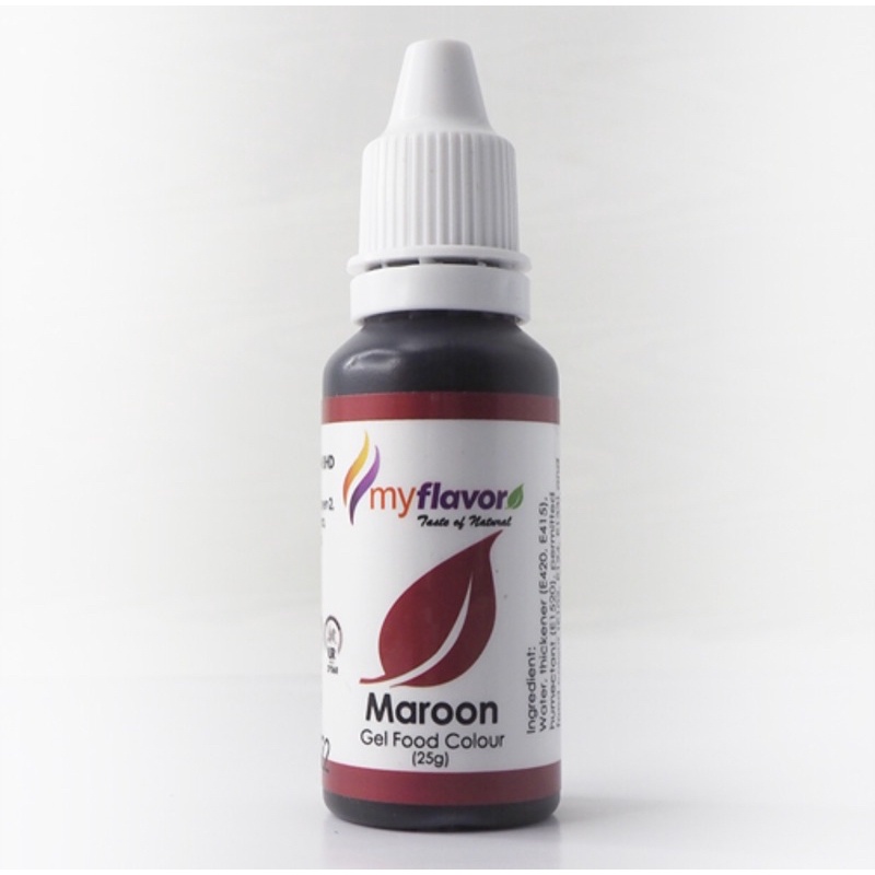 Myflavor my flavor gel food Coloring halal/ halal gel food Coloring