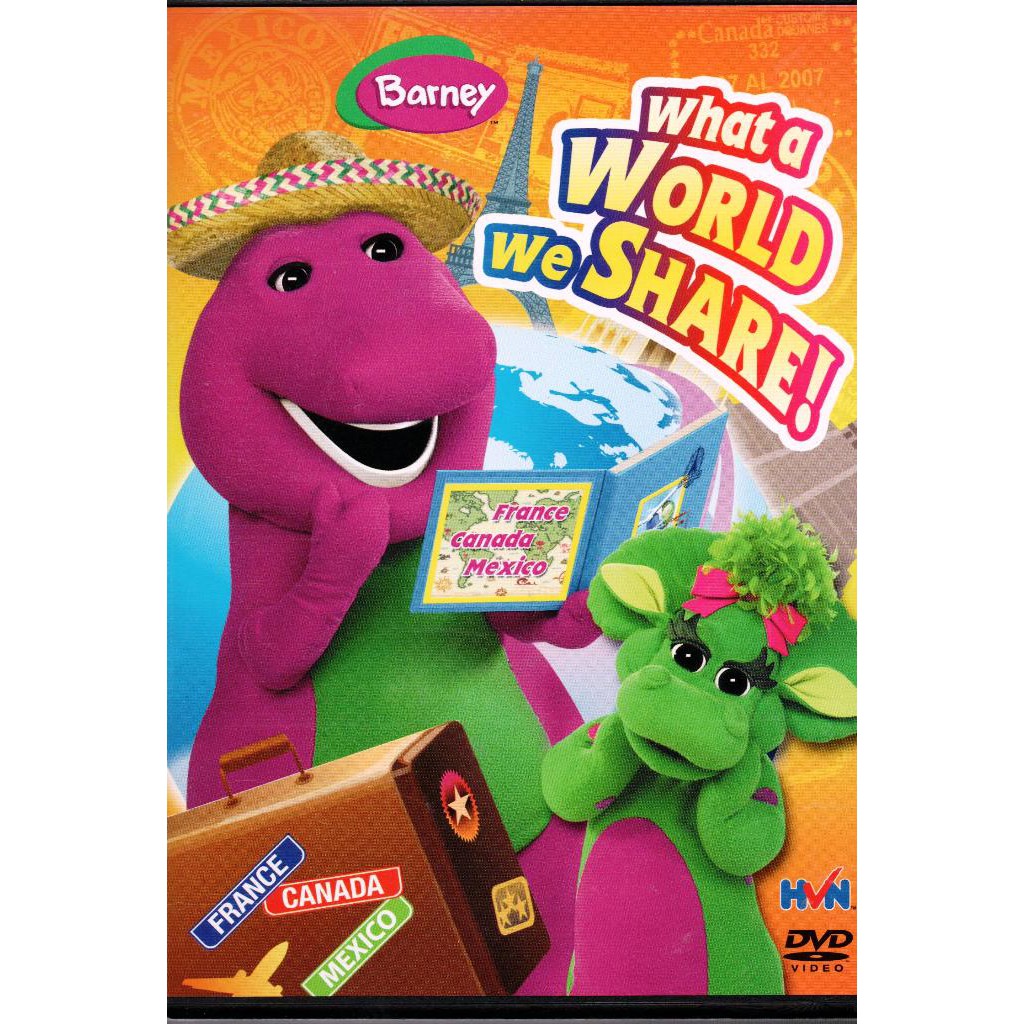 Dvd Barney : What A World We Share! 