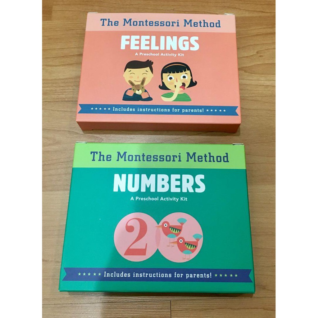 Montessori methods feelings / numbers / shapes (kit) | Shopee Philippines