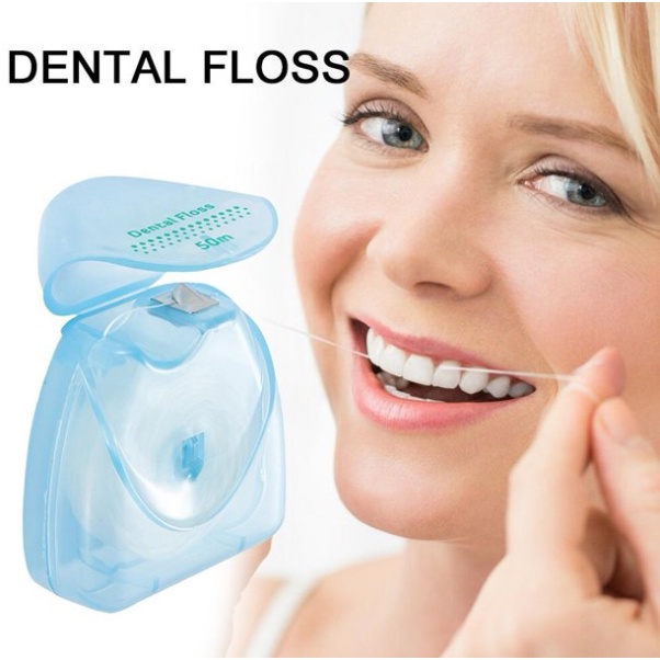 50m Essential Woven Dental Floss Assorted Floss Starter Kit Dentist ...