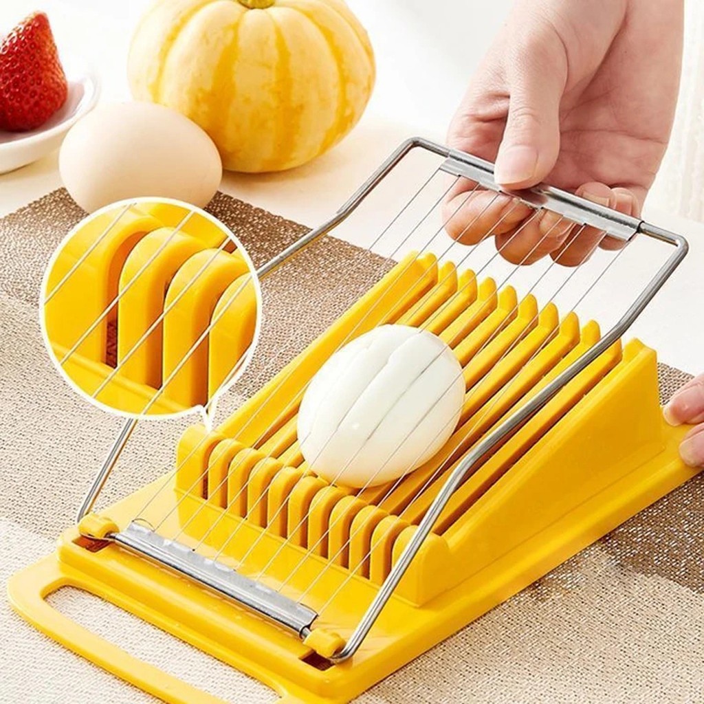 Luncheon Meat Slicer 304 Reinforced Stainless Steel Boiled Egg Fruit Soft  Cheese Slicer Spam Cutter