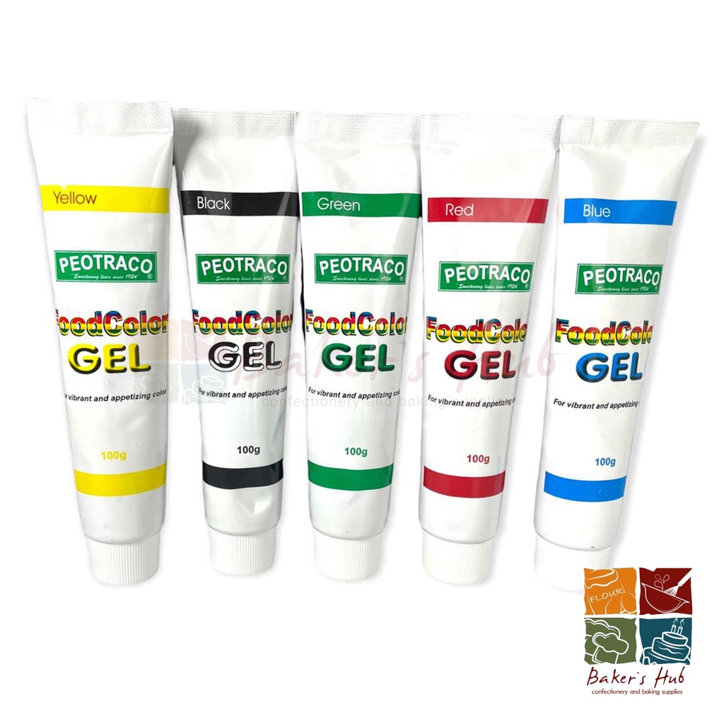 Peotraco Food Color Gel 100ml Shopee Philippines