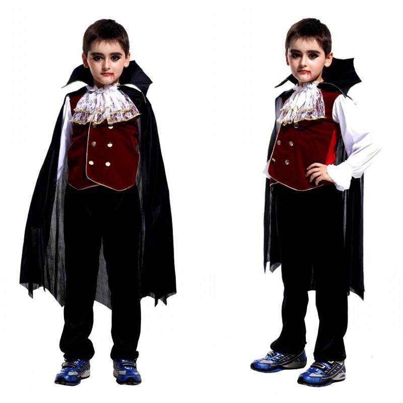 Spot segundo Halloween Boy Costume Lord Ruthven Dracula Vampire Dress