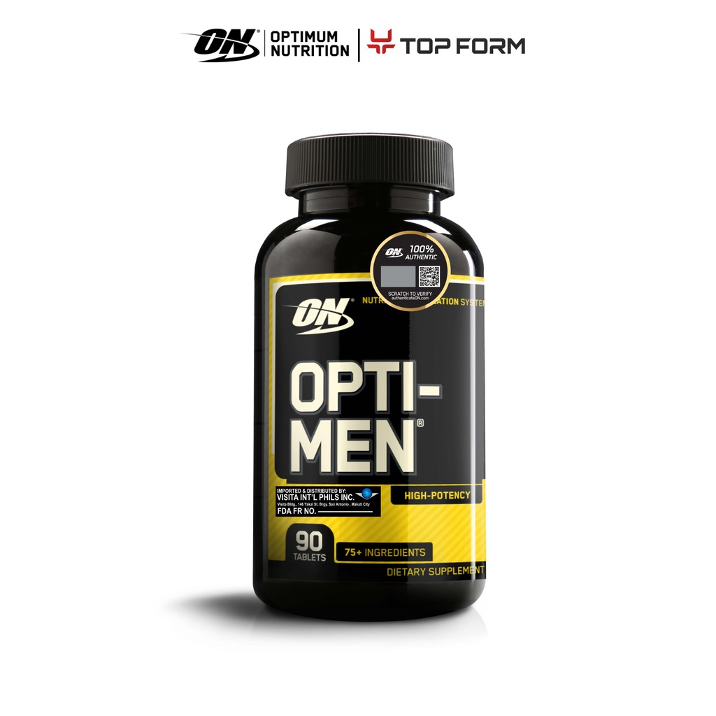 Optimum Nutrition Opti-Men Daily Multivitamin Supplement, 90, 150, 240 ...