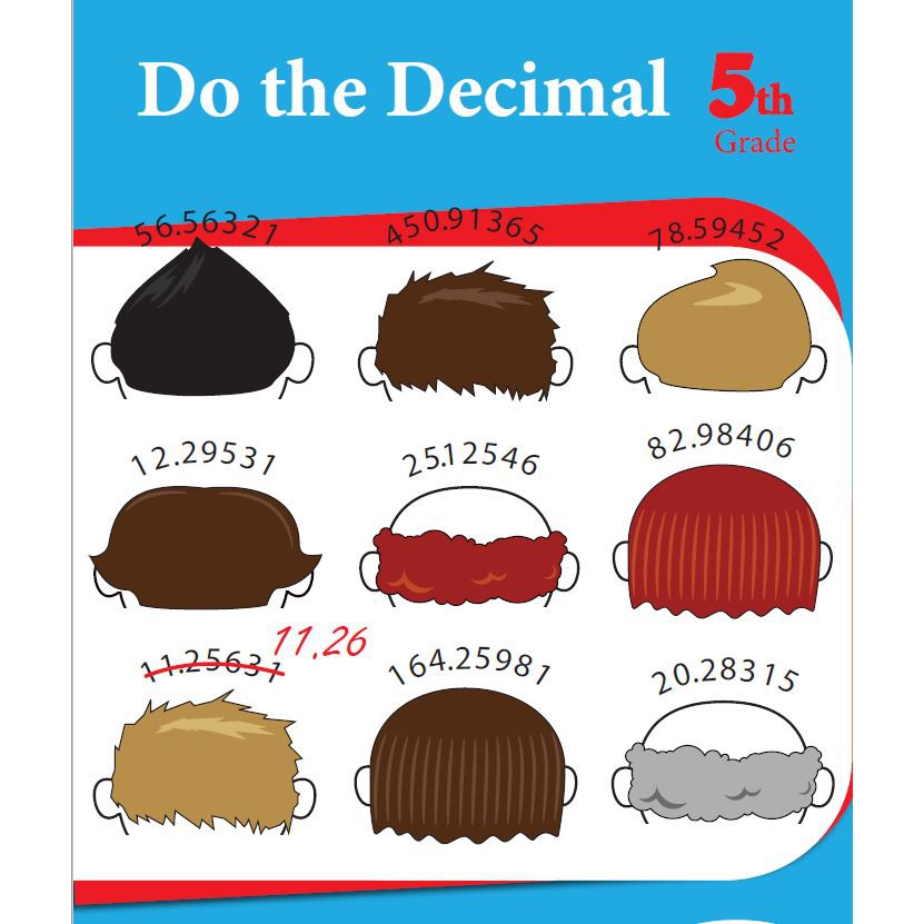 Grade 5 Math Activity Worksheets/Workbook: Do the Decimals | Shopee ...