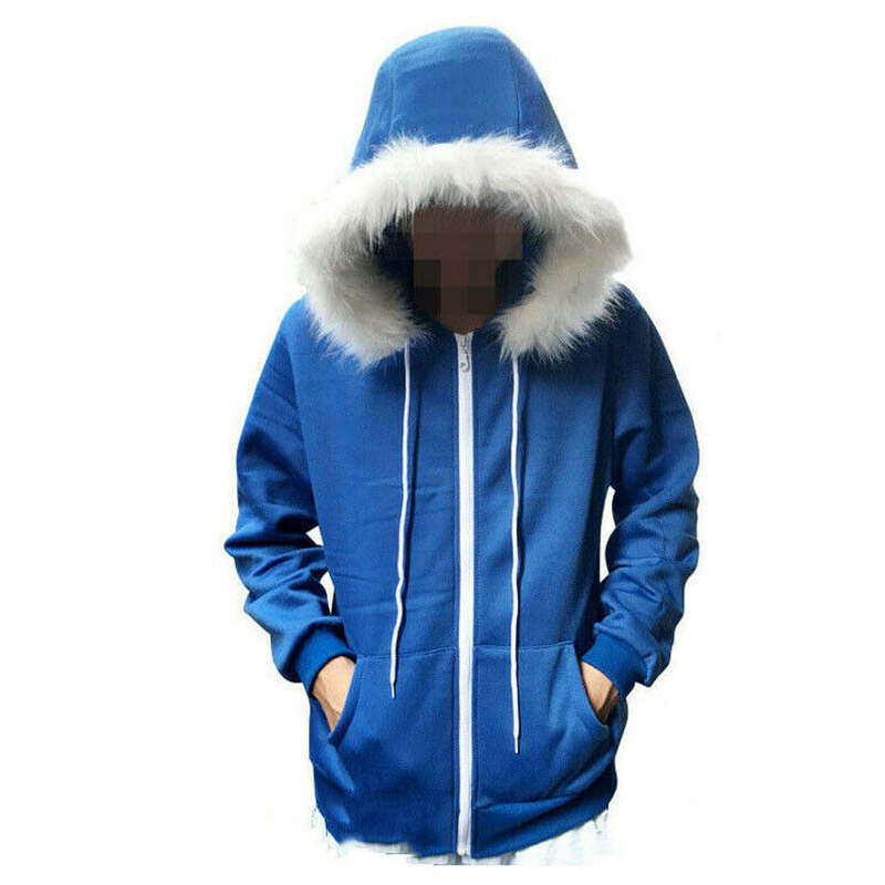 Style Undertale Sans Black Hooded Jacket Cosplay Costume Casual