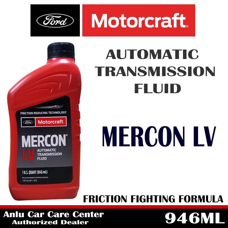 7 Quart Genuine FORD Automatic Transmission Fluid Motorcraft XT10QLVC  MERCON LV