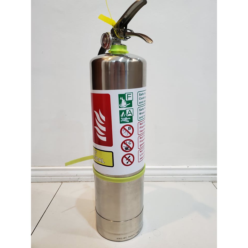 Fire Extinguisher TYPE K 10lbs for KITCHEN CLASS K (wet chemical