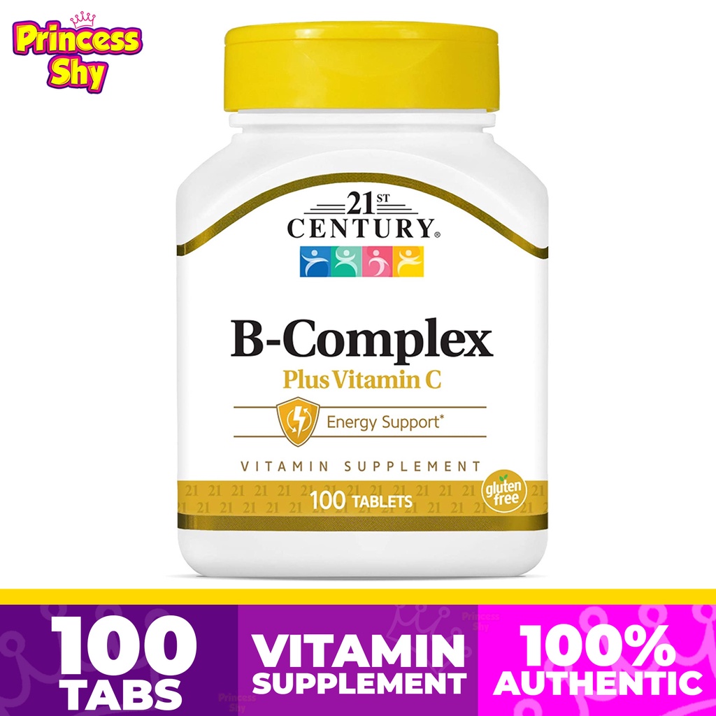 21st Century B Complex Plus Vitamin C 100 Tablets | Shopee Philippines