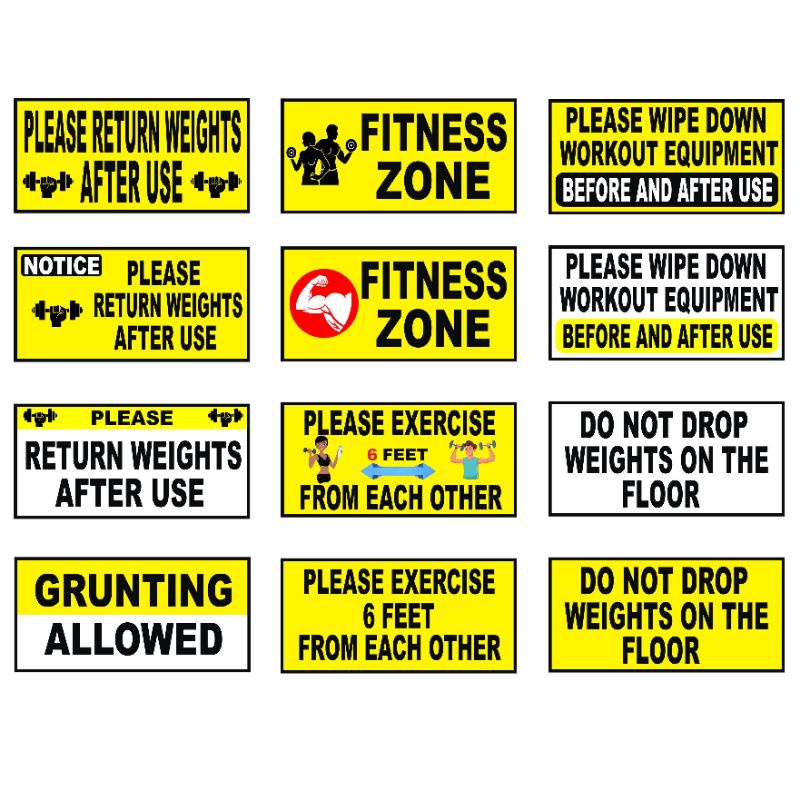 yellow signage for walls gates door signage gate signage stablishment