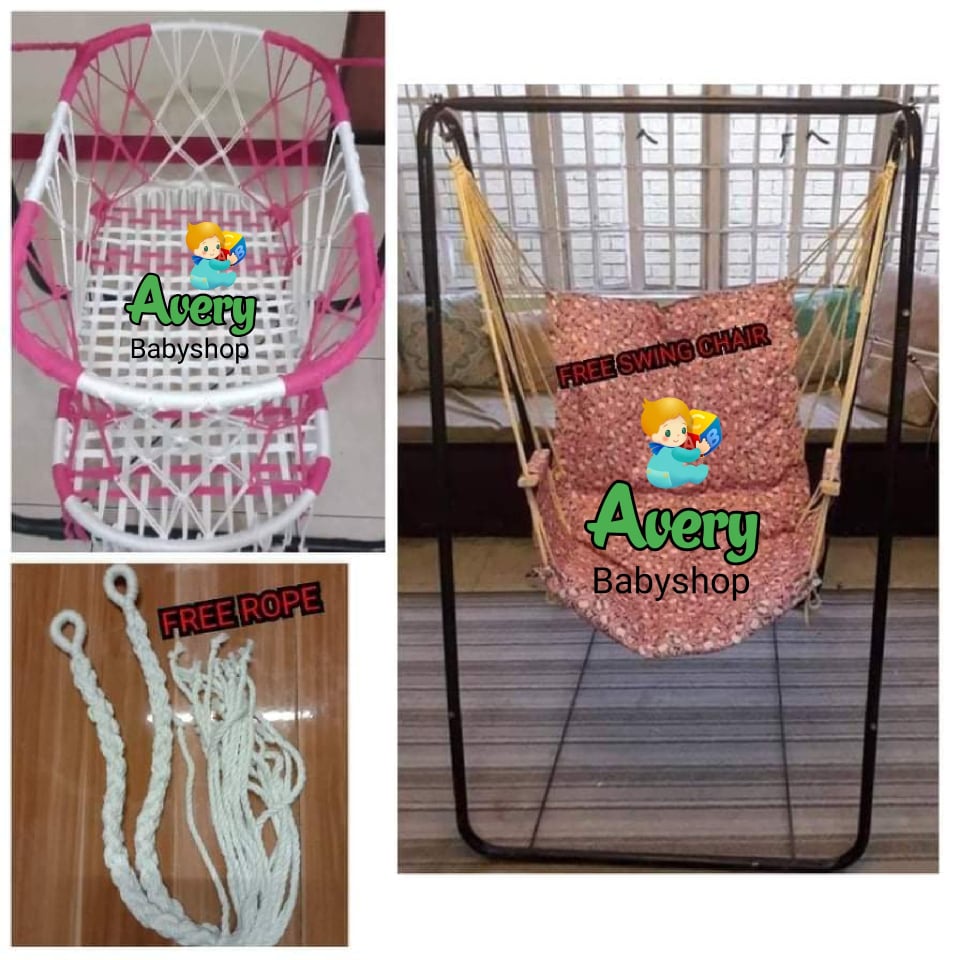 ORDINARY BABY DUYAN WITH METAL STAND & FREE ROPE & FREE SWING CHAIR ...