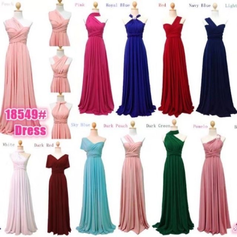 wonen infinity formal evening dress party cocktail dress long gown ...