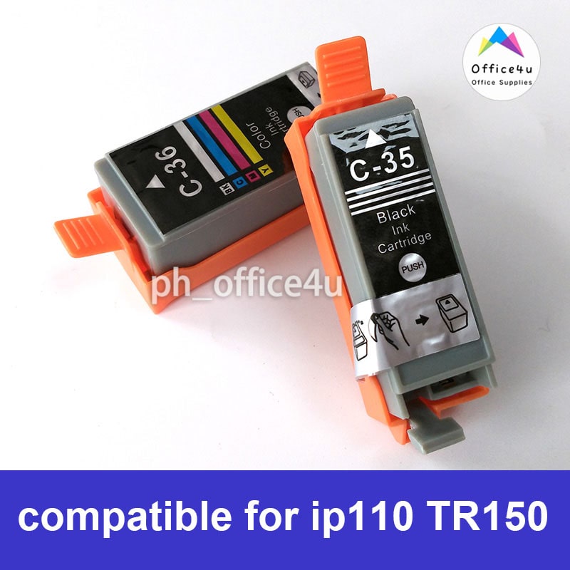 3-Pack Replacement Ink Cartridges – Canon PGI-35 Black For PIXMA IP100, Mini260, Mini320 & More