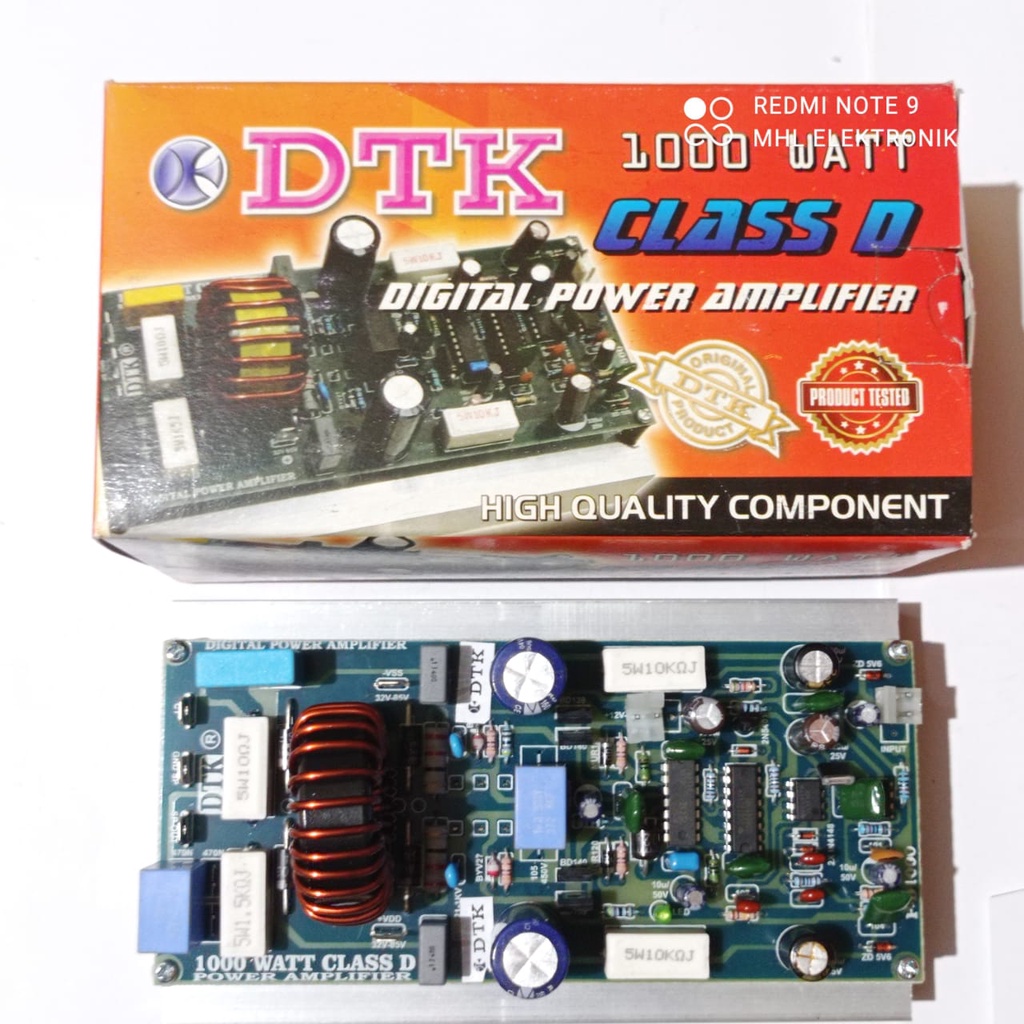 Digital Power Amplifier 1000W Class D by DTK | Shopee Philippines