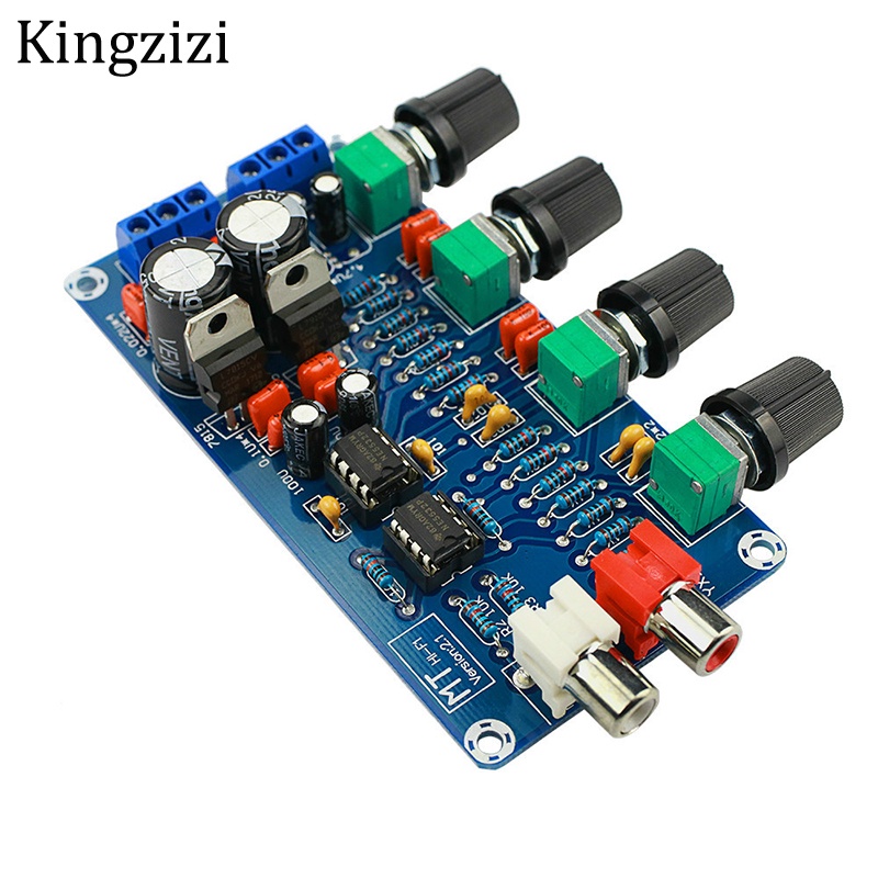 Amplifier NE5532 Preamp Preamplifier Volume Tone Control Finished Board ...
