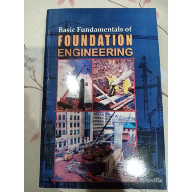 Basic Fundamentals of Foundation Engineering Besavilla Shopee Philippines