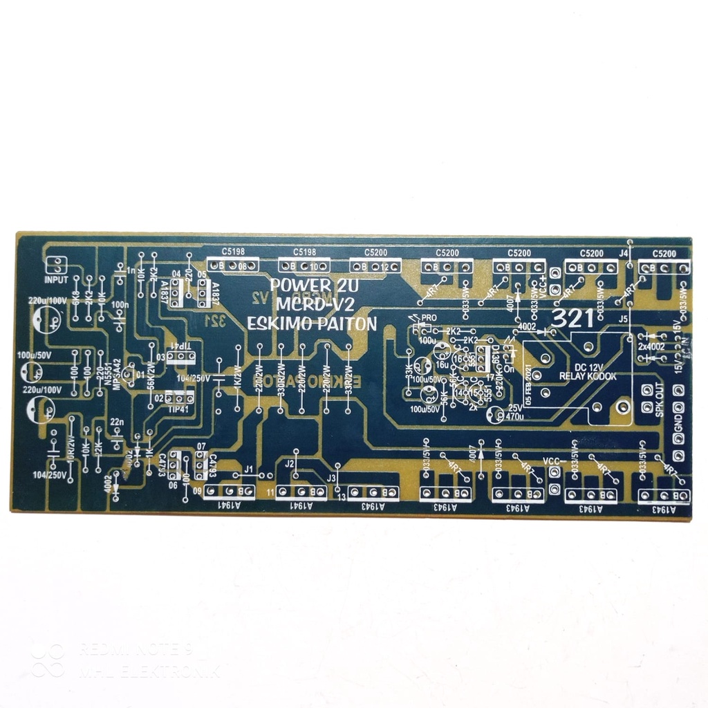 Pcb MCRD V2 Eskimo 2U Plus Line Final and Protector Type 321 | Shopee