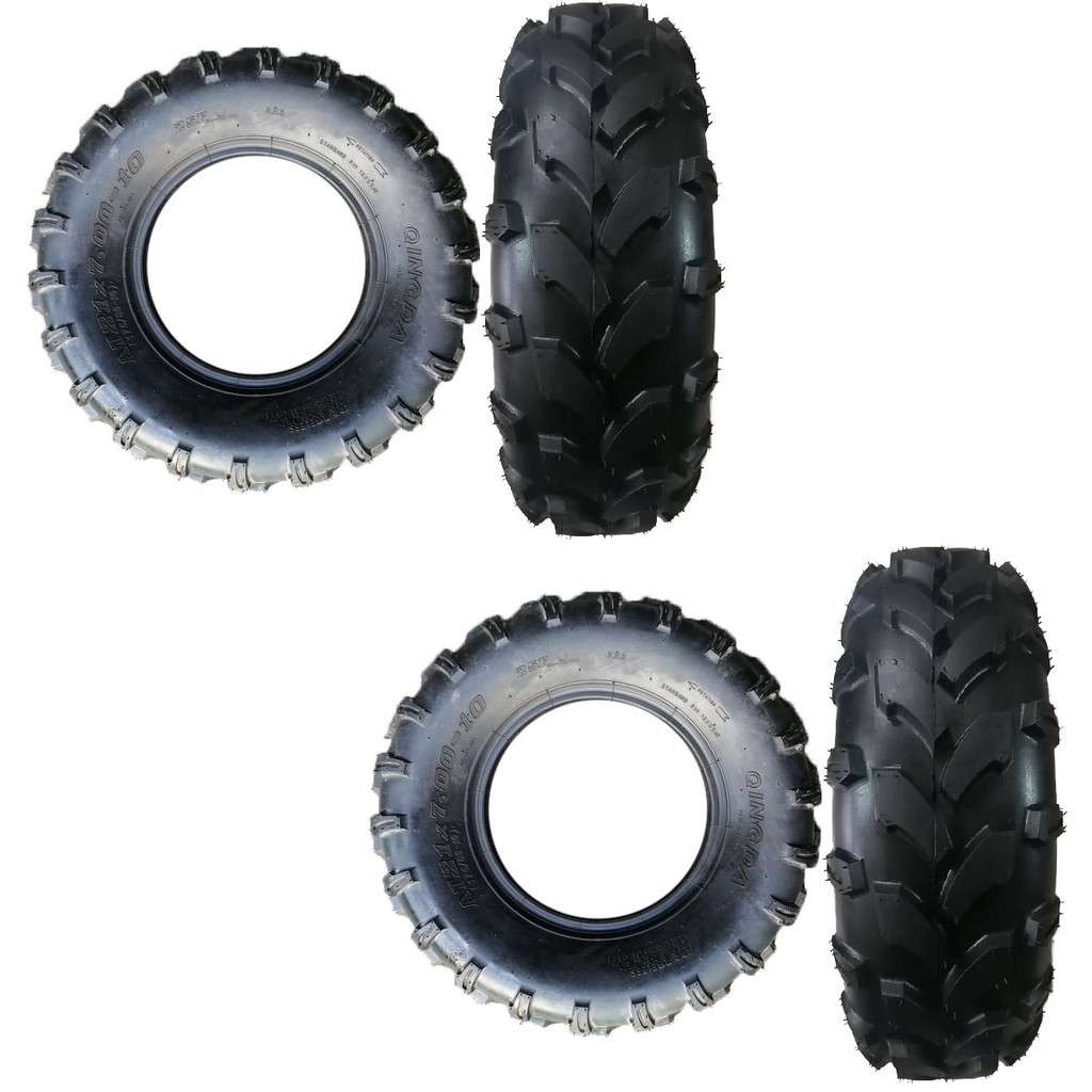 Qing Da 21x7.00-R10 OFF ROAD ATV Tires Set of 2 ( 2 Pcs Tires Only ...