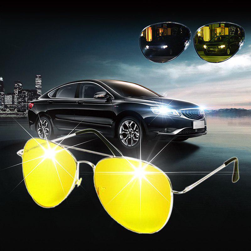 Men Women Car Drivers Night Vision Goggles Sunglasses Anti-Glare Yellow Sun  Glasses Driving Glasses