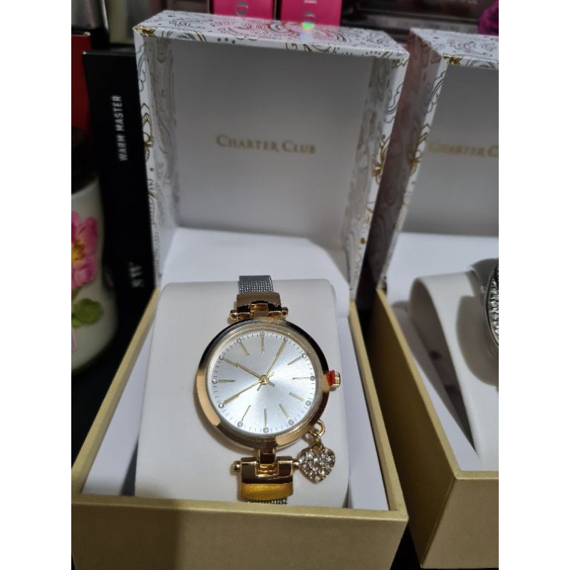 Authentic Charter Club Womens Watches from Macys USA original cod Shopee Philippines