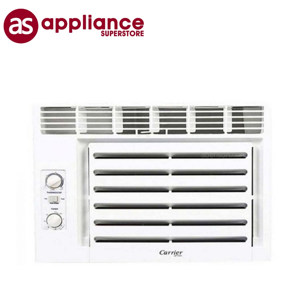 Carrier 0.5HP Optima Green Timer Window Type Non Inverter Aircon