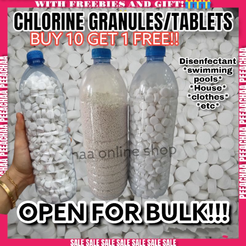 Super Chlorine Granules/Tablets for swimming pools and disenfect