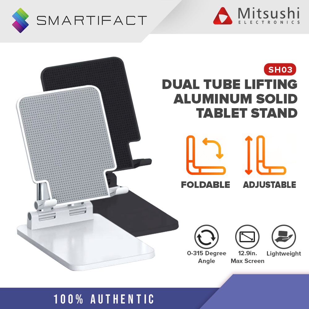 Rapow by Mitsushi Electronics SH03 Dual Tube Folding Stand | Shopee ...
