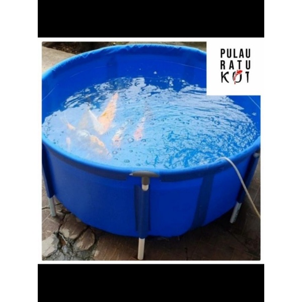 VAT koi fish quarantine pond D.1.m T.50 full set + net Aquarium Tank ...