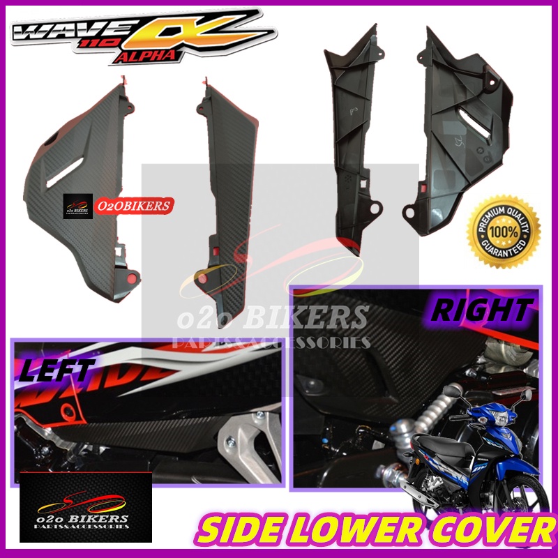 SIDE COVER LOWER LEFT&RIGHT CX110 HONDA ALPHA CX110 BODY SIDE COVER ...