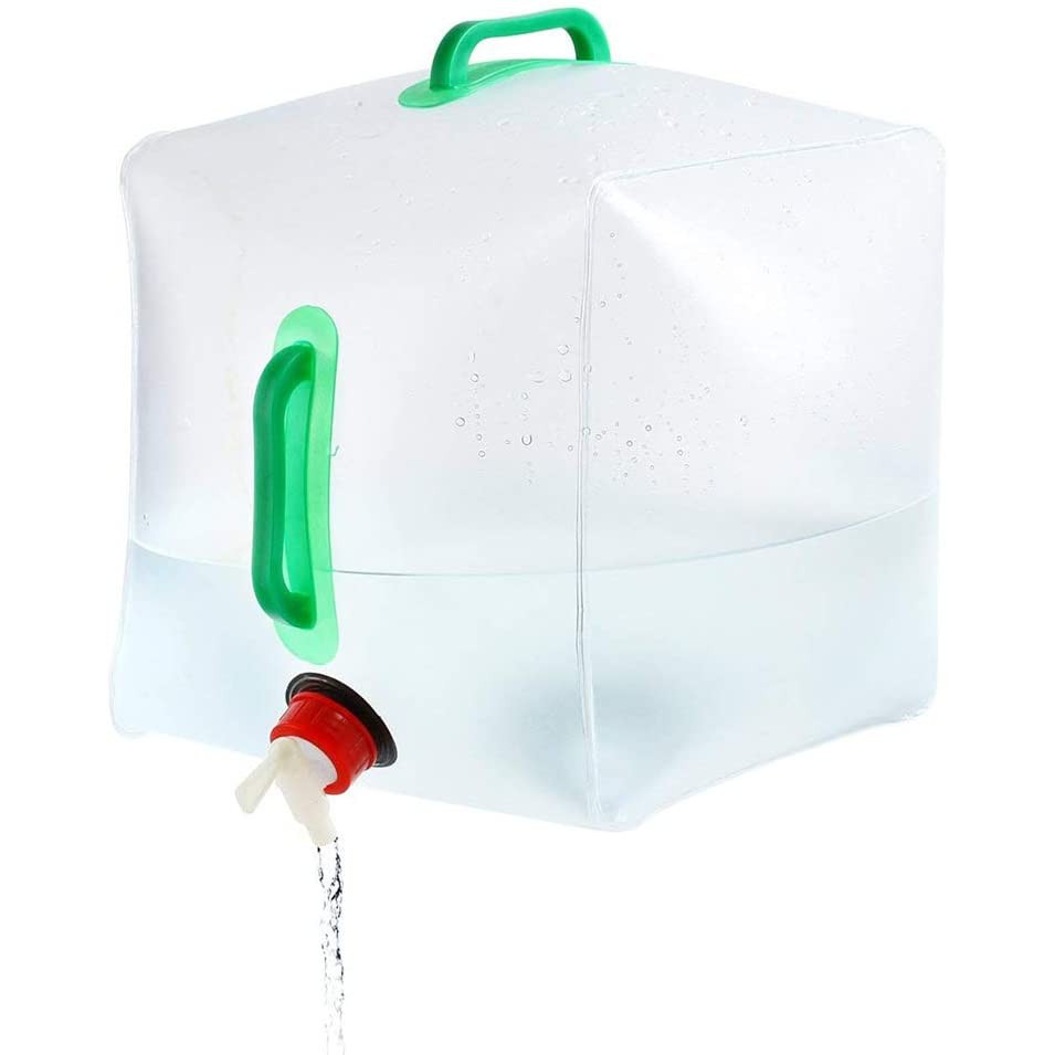 20L Water Canteens Collapsible Water Storage Cube Foldable Water
