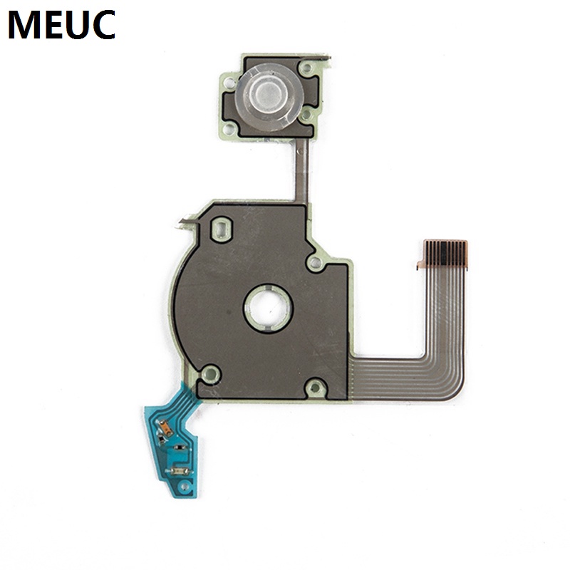 DPad Left Ribbon Keyboard Button Flex Cable Set with rubber for
