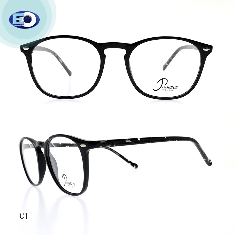 EO Phoebus PH19007 Frame with Free Multicoated Lens / Nongraded Eyeglasses for Men and Women