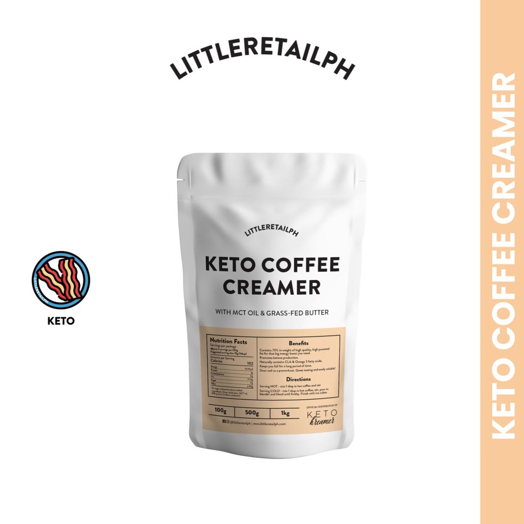 Keto Kreamer 100g for Keto/Low Carb Diet (Keto Coffee Creamer) Shopee