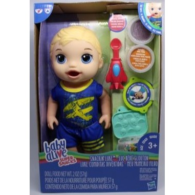 Baby alive deals super snacks boy