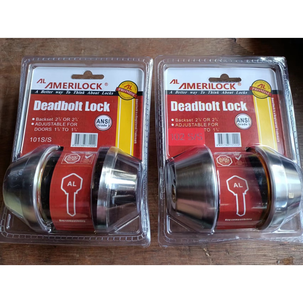 Amerilock Double Lock Deadbolt Single Deadlock / Double Deadlock (per