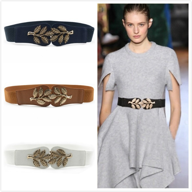 Elastic belts for dresses sale