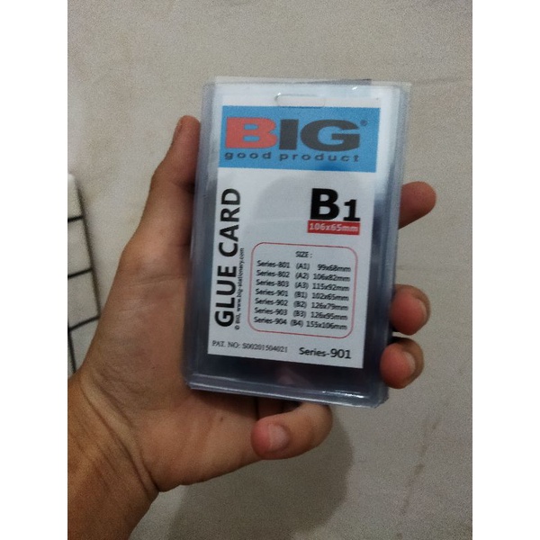 Id CARD MIKA B1 NAME TAG GLUE CARD HOLDER TOP LOADER Shopee Philippines