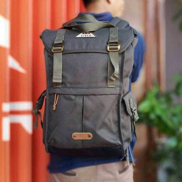 Eiger1989 Backpack Cruiser Backpack Tote 25L Bag original Cool Durable ...
