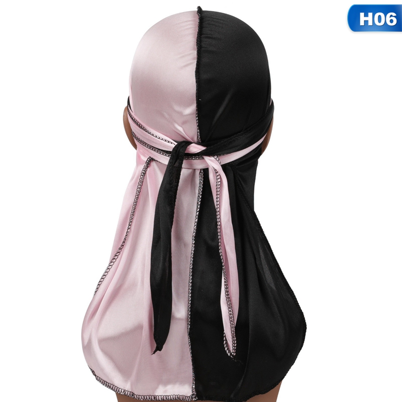 Cyd Dreaming Pirate Hat Silky Durag For Men Women Headwrap Durags