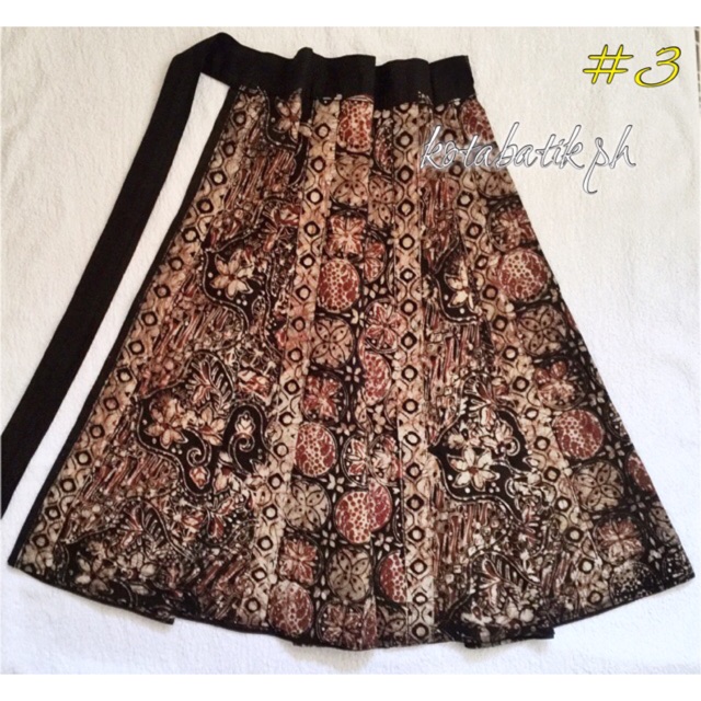Indonesian batik skirt hotsell