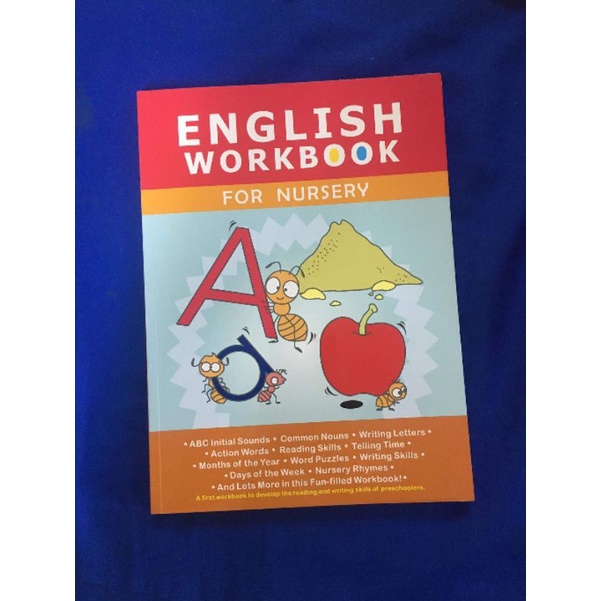 WORK　FOR　BOOKS　SCIENCE　Shopee　ENGLISH,　Philippines　AND　MATH,　NURSERY　KINDERGARTENS