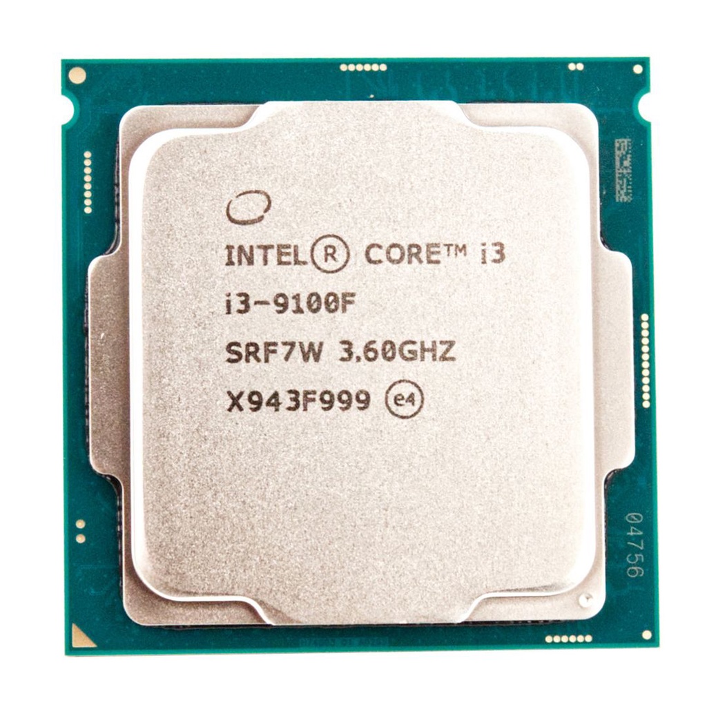 Intel Core i3-9100F CPU 3.6GHz 4-Core LGA 1151 Processor (Tray, Without ...